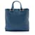 Prada Vitello Phenix N/S Tote Blau  - Ansicht 3