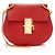 Piccola borsa a tracolla Drew in agnello Chloé Rosso