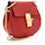 Piccola borsa a tracolla Drew in agnello Chloé Rosso - vista 2