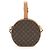 Borsa a Spalla Louis Vuitton Monogram Canvas Petite Boite Chapeau Marrone - vista 3