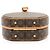 Borsa a Spalla Louis Vuitton Monogram Canvas Petite Boite Chapeau Marrone - vista 4