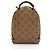 Mini Mochila Louis Vuitton Reverse Monogram Canvas Palm Springs - VENTA FINAL Negro - vista 3