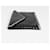 Valentino Garavani Clutch Envelope Rockstud Negro  - vista 5
