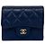 Timeless Cartera Chanel Matelasse de piel Caviar Azul Azul marino - vista 2