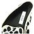 Autre Marque Sciuscia TRAGARA DALMATIAN Samt Schuhe Schwarz Weiß - Ansicht 7