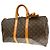 Borsa Keepall Louis Vuitton in tela Monogram 45 Marrone - vista 2