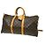 Louis Vuitton Keepall Bandouliere Monogram Canvas 50 Marrone - vista 2