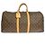Louis Vuitton Keepall Monogram Canvas 55 Marrone