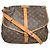 Louis Vuitton Saumur Monogram Canvas 35 Marrone
