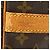 Louis Vuitton Keepall Bandouliere Monogram Canvas 60 Marrone - vista 4