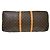Louis Vuitton Keepall Bandouliere Monogram Canvas 60 Marrone - vista 7