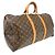 Louis Vuitton Keepall Monogram Canvas 50 Marrone - vista 2