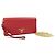 Borsa a tracolla in pelle rossa Prada Rosso