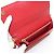 Borsa a tracolla in pelle rossa Prada Rosso - vista 3