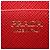 Borsa a tracolla in pelle rossa Prada Rosso - vista 4