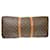 Louis Vuitton Keepall Monogram Canvas 55 Marrone - vista 7