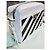 Off White Off-White Borsa a tracolla "Main Label" in pelle bianca Nero Bianco - vista 8
