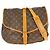 Louis Vuitton Saumur Monogram Canvas 35 Marrone