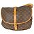 Louis Vuitton Saumur Monogram Canvas 35 Marrone - vista 2