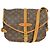 Borsa Louis Vuitton Saumur in Tela Monogram 30 Marrone