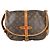 Louis Vuitton Saumur Monogram Canvas 30 Marrone - vista 2