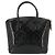 Borsa Louis Vuitton Lockit PM Monogram Vernis Nero - vista 2