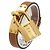 Orologio Hermès Kelly Oro e Marrone Acciaio Inossidabile - vista 2