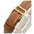 Orologio Hermès Kelly Oro e Marrone Acciaio Inossidabile - vista 8