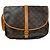 Louis Vuitton Saumur Monogram Canvas 35 Marrone - vista 2