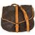 Louis Vuitton Saumur Monogram Canvas 35 Marrone