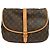 Louis Vuitton Saumur Monogram Canvas 35 Marrone - vista 2