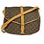 Louis Vuitton Saumur Monogram Canvas 35 Marrone