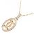 Collana Logo Cartier in Oro Rosa - vista 3