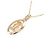 Collana Logo Cartier in Oro Rosa - vista 4