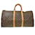 Louis Vuitton Keepall Monogram Canvas 55 Castaño