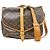 Louis Vuitton Saumur Monogram Canvas 35 Marrone
