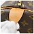 Keepall Tasche Louis Vuitton Monogram Canvas 55 Braun - Ansicht 4