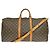 Louis Vuitton Keepall Bandouliere Monogram Canvas 55 Marrone