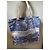 Borsa Dior Riviera in tela Toile de Jouy - Blu Bianco - vista 3