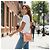 Louis Vuitton Antigua Cabas PM Tela Orange Arancione - vista 4