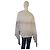 Gucci Sciarpa Samantha a Righe in Puro Cotone - Crema Bianco Beige Grigio - vista 11