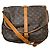 Louis Vuitton Saumur Monogram Canvas 35 Marrone