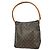 Louis Vuitton Looping Monogram Canvas GM Marrom - vista 2