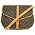 Louis Vuitton Saumur Monogram Canvas 35 Marrone
