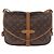 Louis Vuitton Saumur Monogram Canvas 30 Marrone