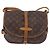 Louis Vuitton Saumur Monogram Canvas 30 Marrone - vista 2