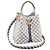 Néonoé Louis Vuitton NeoNoe MM Damier Azur Sacola Bucket Bege
