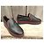 Autre Marque François Pinet Leder Loafer Schwarz Bordeaux - Ansicht 2