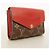 Louis Vuitton Monogram Portefeuille Pallas Compact Wallet Marrone Fuschia - vista 2