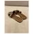 Hermès Oran Python Leder Sandalen Silber  - Ansicht 4